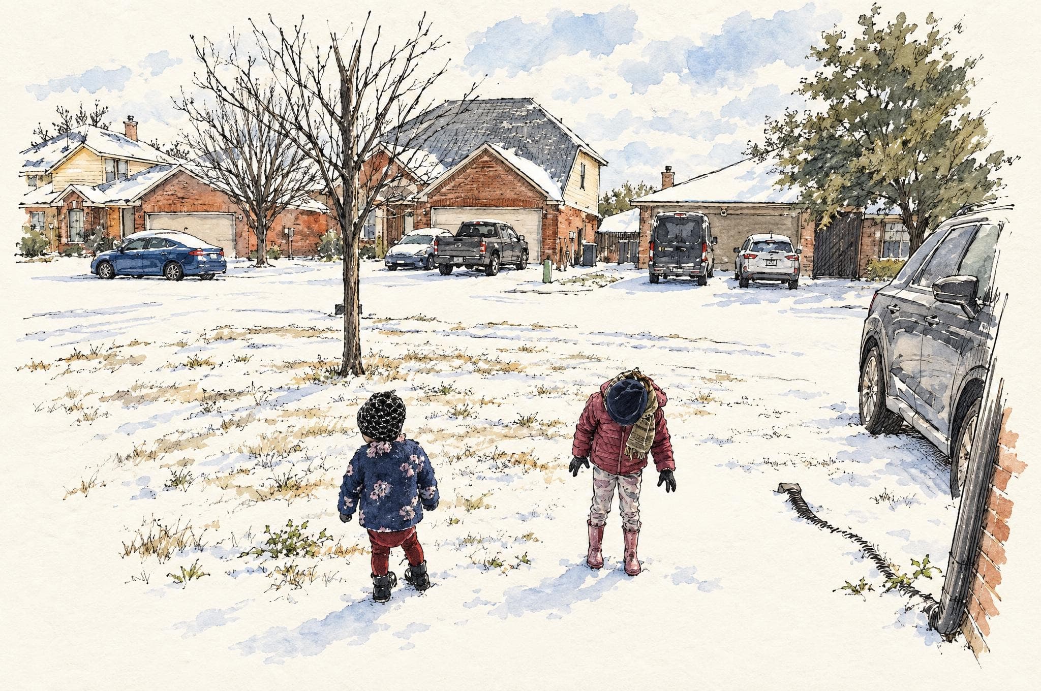 Snow in Texas